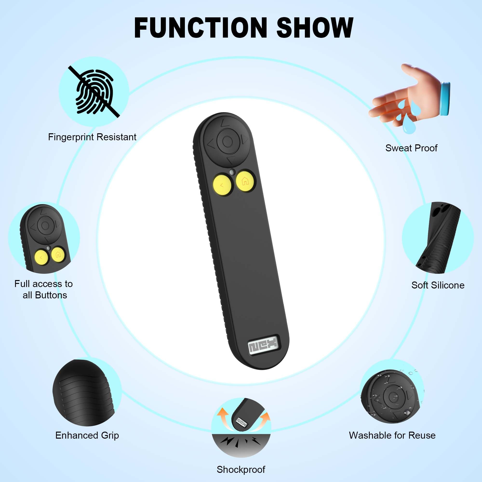 Funda De Silicona Para Nex Playground – Protector Anticaídas Y Antideslizante Para Consola Y Mando Con Cordón | Pack De 2 Piezas