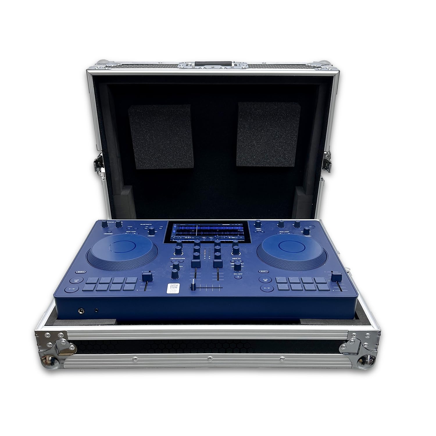 Protekt Custodia per Alpha Theta OMNIS-Duo Plus Series DJ Flight Case CDUO per controller DJ, Nero , 570 x 450 x 230 mm, Custodia per DJ