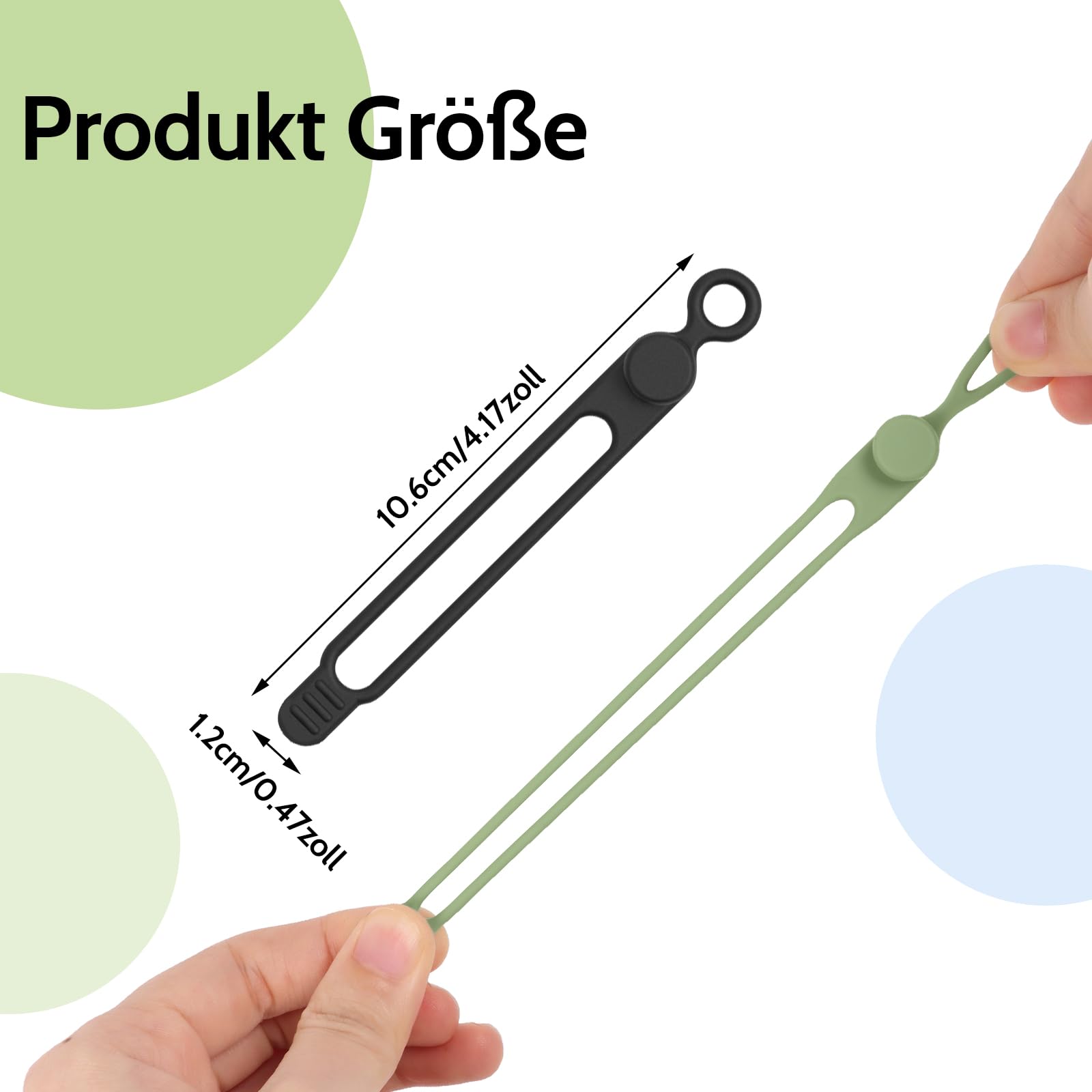 Wiederverwendbare Silikon-Kabelbinder - 40-teiliges Set In Verschiedenen Farben