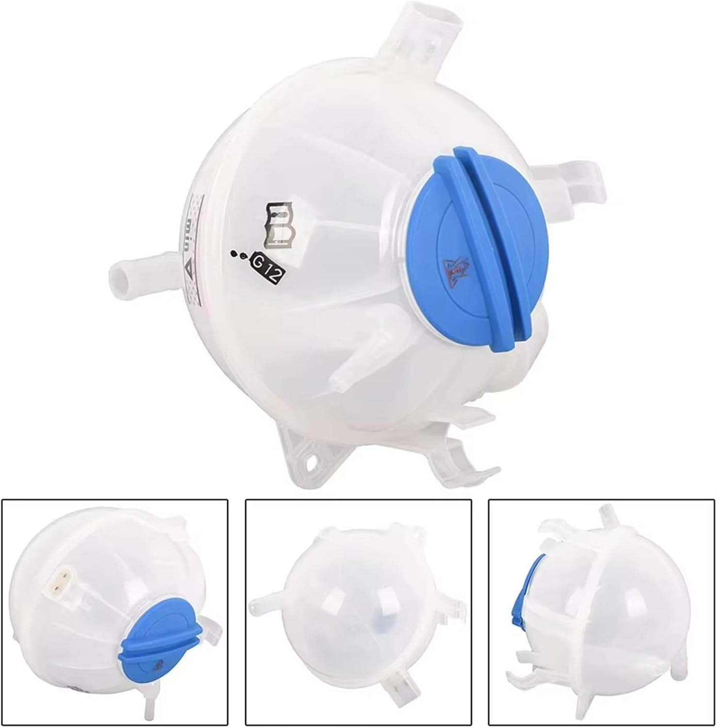 Compatible with VW for Touran 1T1 1T2 2003 2004 2005 2006 2007 2008 2009 2010 Coolant Expansion Tank Auxiliary Kettle 1K0121407A Coolant Reservoir