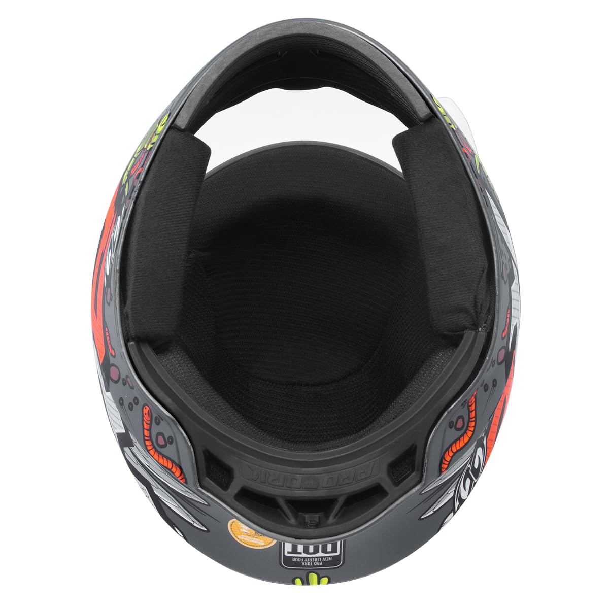 Capacete Fechado R8 Rocket Chicken Tam.58 Cinza Fosco 58 | Amazon