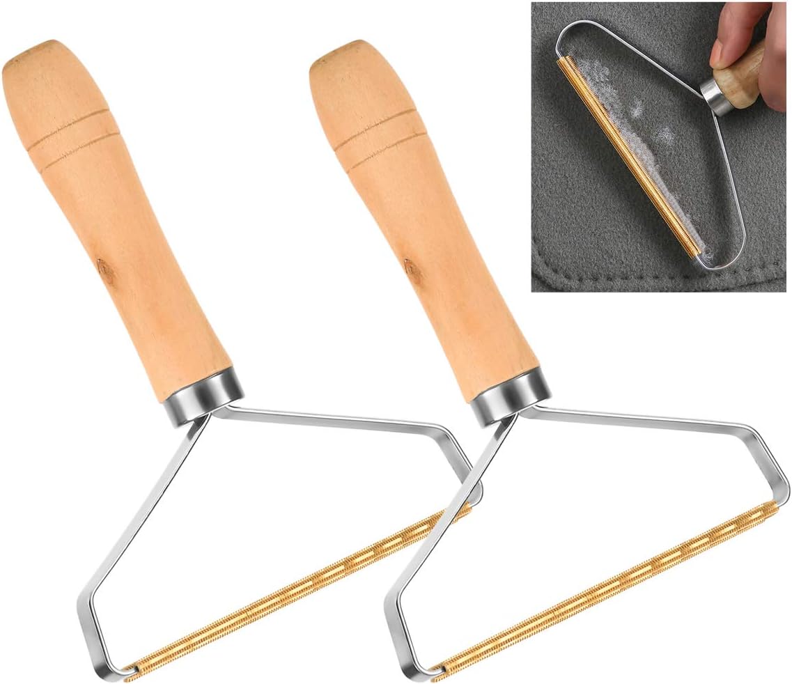 ZITFRI Quita Pelos Mascota 2PCS Cepillo Quitapelos Mascotas, Quitapelos Gato Manual Recoge Pelos Mascotas Fácil y Eficaz, Quitapelusas Mascotas Cepillo de Limpieza Quita Pelos Coche Ropa Alfombra Sofa