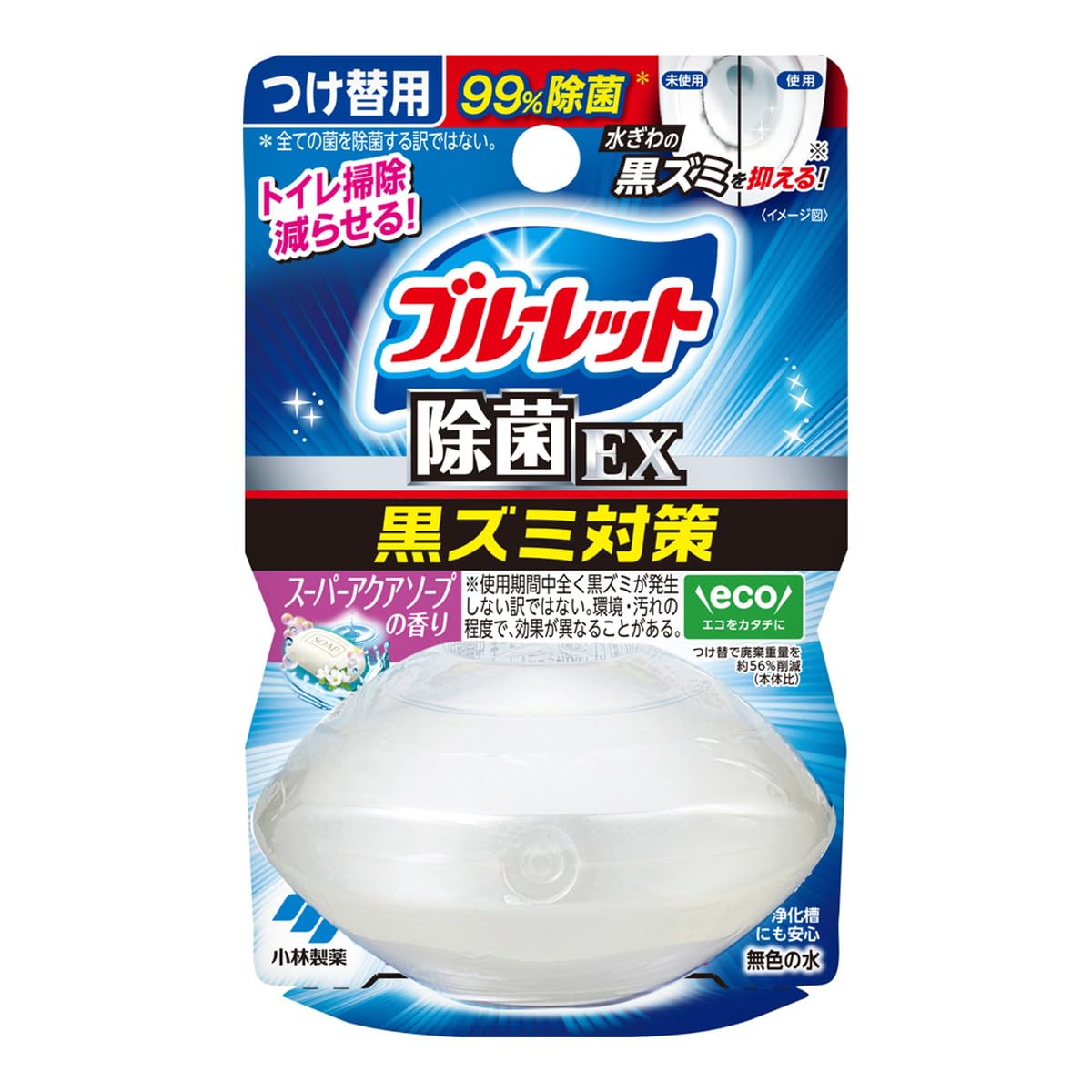 Amazon | 小林製薬 液体ブルーレット除菌EX スーパーアクア