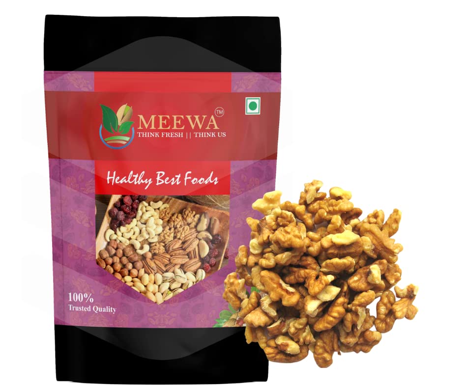 Meewa 1 KG Walnut Kernels 4 Piece | Akhrot Giri | Kashmir Walnut Kernels (B0D6ZYMKMC) Amazon Price History, Amazon Price Tracker