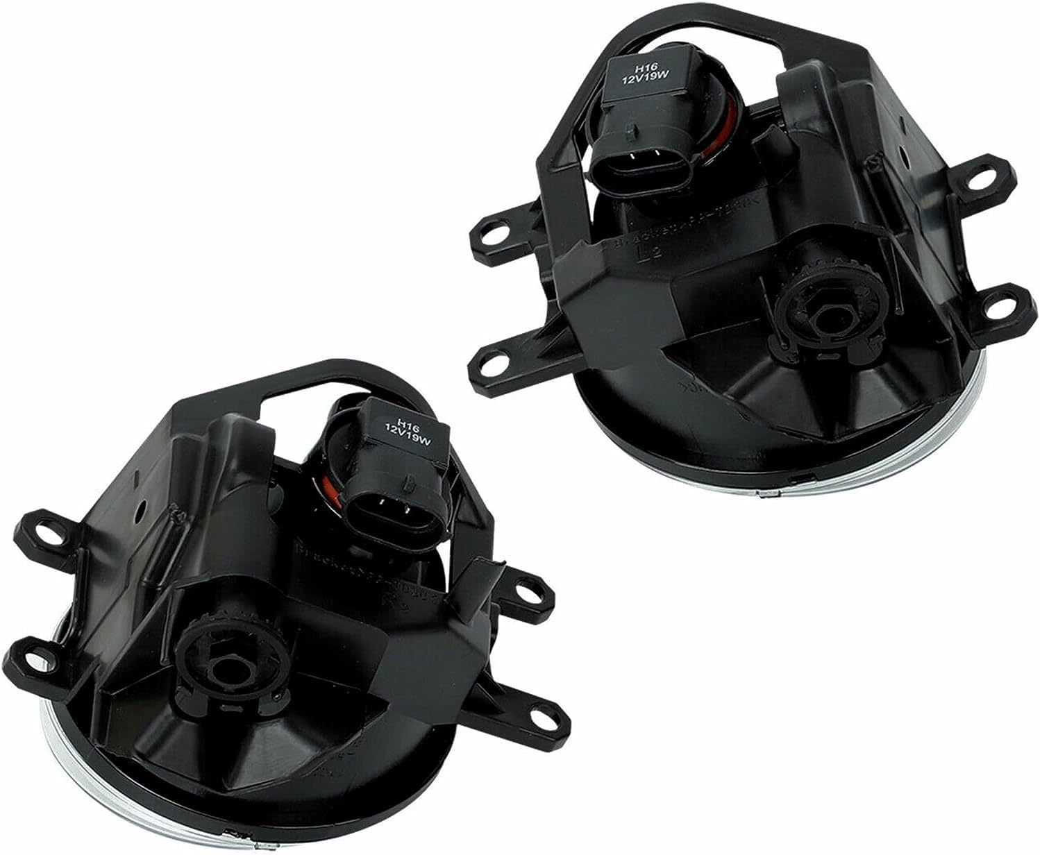 Fog Lights Assembly Compatible for 2014 2015 2016 Toyo ta Corolla Front Bumper Fog Light Driving Lamps w/Switch/Bulb Clear Lens