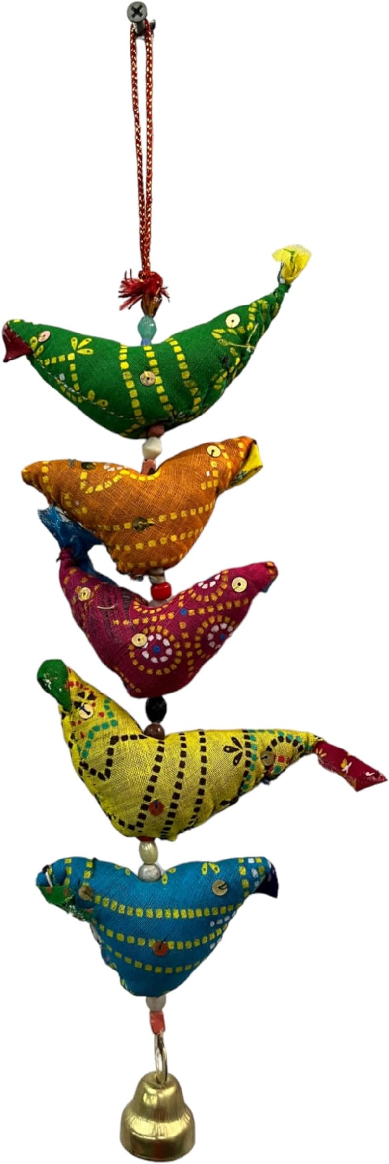 Mango GiftsFive Fat Chicks Bell Tota |Prosperity Hens | Gifts for Good Luck