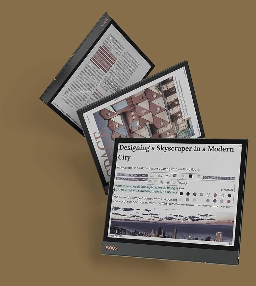 Androidタブレット本体 10.3E-ink BOOX Note Air3 + 512GB microSD Androidタブレット本体 10.3E-ink BOOX Note Air3 + 512GB