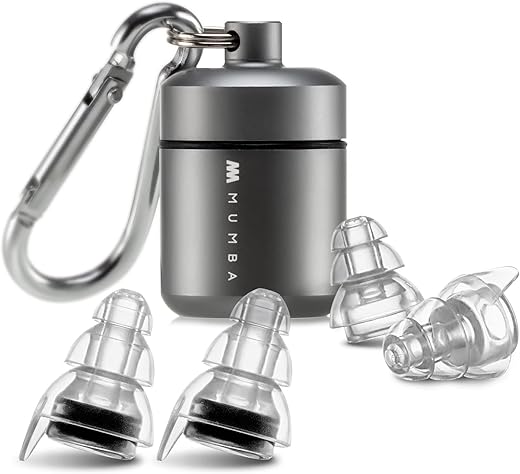 High Fidelity Concert Earplugs, Reusable Musicians Ear Plugs, 24dB Advanced Filter Technology Ear Protection