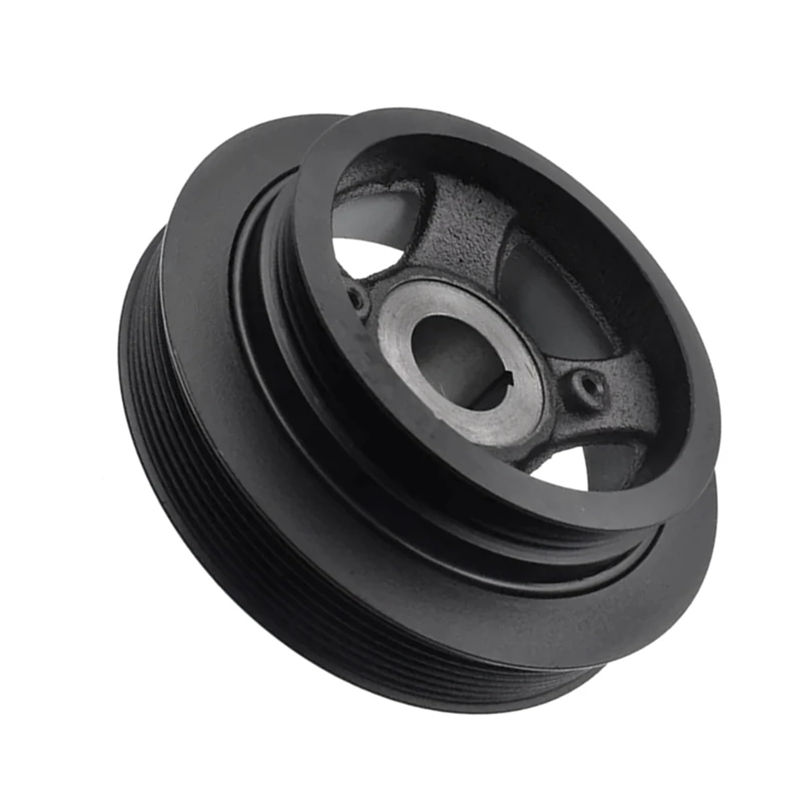 Xuanqingyi Store Puleggia di bilanciamento armonico compatibile con Nissan compatibile con Cabstar compatibile con Navara compatibile con Pathfinder 2.5 compatibile con pulegge albero motore DCI D40 R