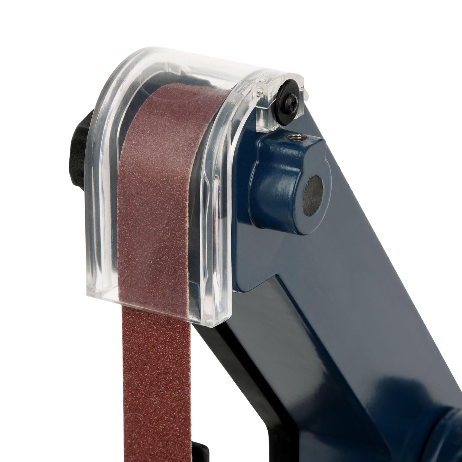 EBERTH Schleifmaschine Bandschleifmaschine Bandschleifer Tellerschleifer Elektrisch 300W (Verstellbare Werkzeugauflage, Verstellbares Schleifband, Antivibrationsfüße, inkl. Schleifpad & Schleifband)