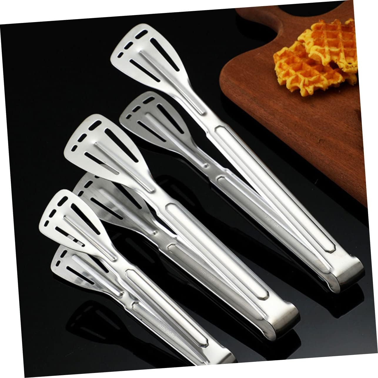 Pinzas de cocina, pinzas anti-escaldaduras for alimentos, pinzas for parrilla, tijeras resistentes, pinzas metálicas for alimentos, pinzas for barbacoa, pinzas de acero inoxidable for alimentos, pinza