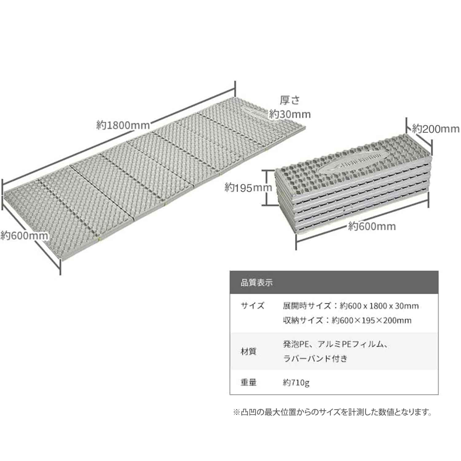Amazon | 防水アコーディオンマット DX 極厚30mm2個セット