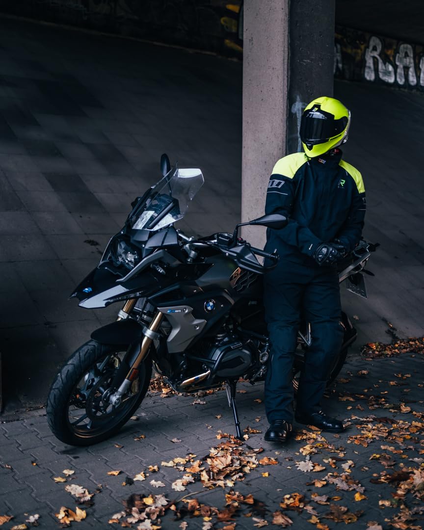 Rukka R-EX Pantaloni tessili moto, nero, 56