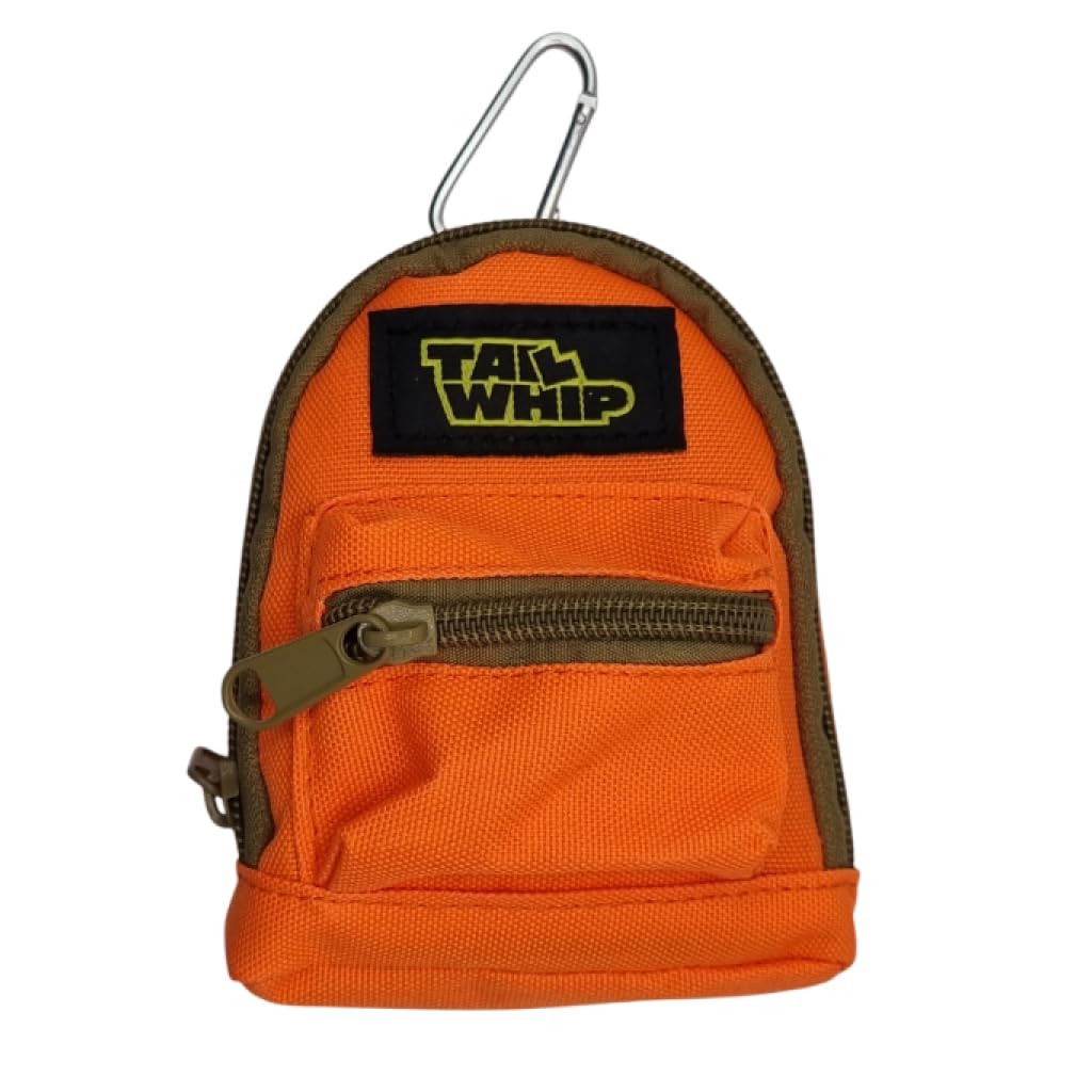 TAILWHIP Mini Backpack for Finger Scooters, Finger BMX & Finger Toys - Orange