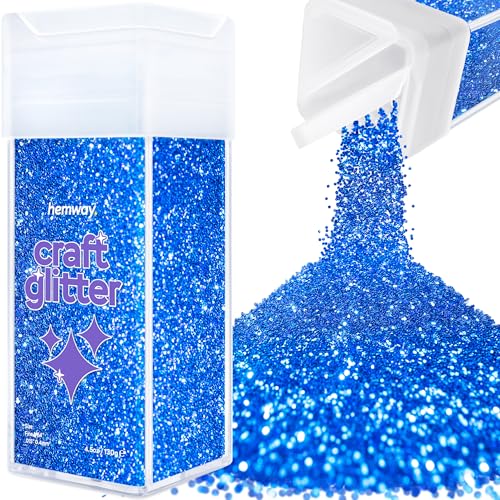 Purpurina para manualidades azul zafiro que no se decolora en resina epoxi 2