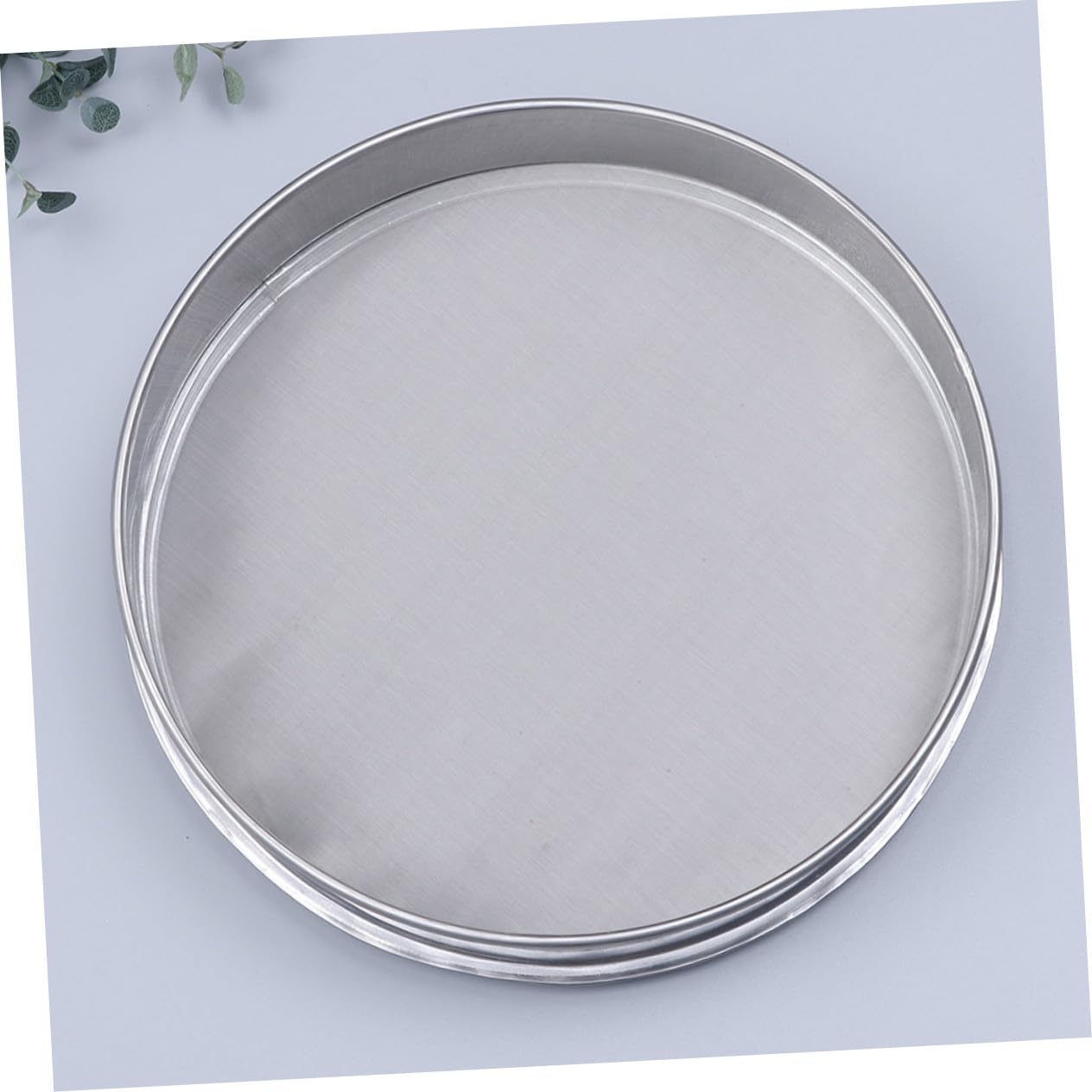 Gatuida Tamis Acier Inoxydable pour Jardinage et Pâtisserie Maille Fine Uniforme et Portable de Terre et Pollen pour Balcon et