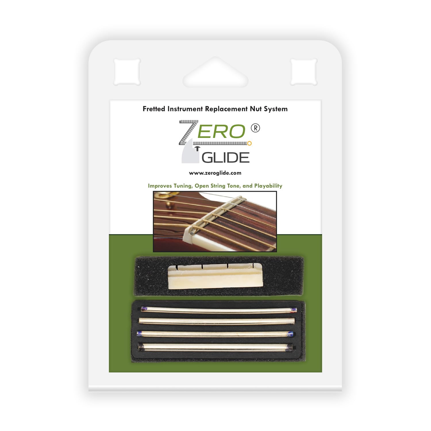 Zero Glide ZS22 Acoustic Guitar Nut for Gold Tone Banjos Amazon.in