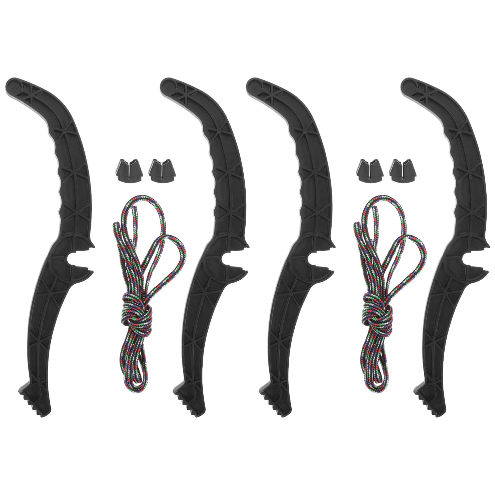 SUPVOX Snowboard Handlebar Accessories 2 Sets Brake Pads for Ski Board Non-Slip Grip