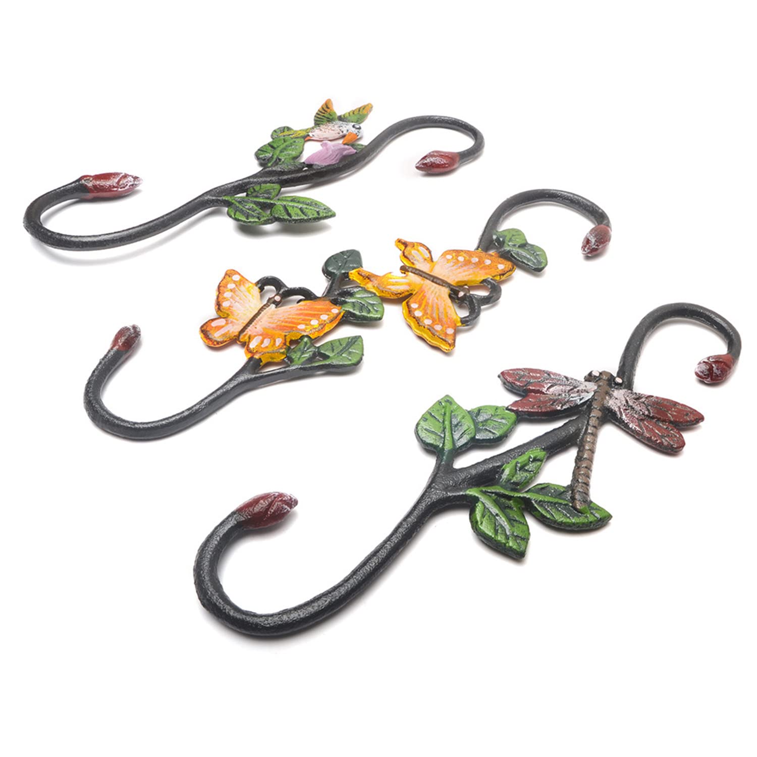 Cintres en forme de S en fonte pour plantes, crochet décoratif en S, pour extérieur, très résistant, paniers suspendus pour fleurs, rallonges de plantes, crochets en S pour suspendre les