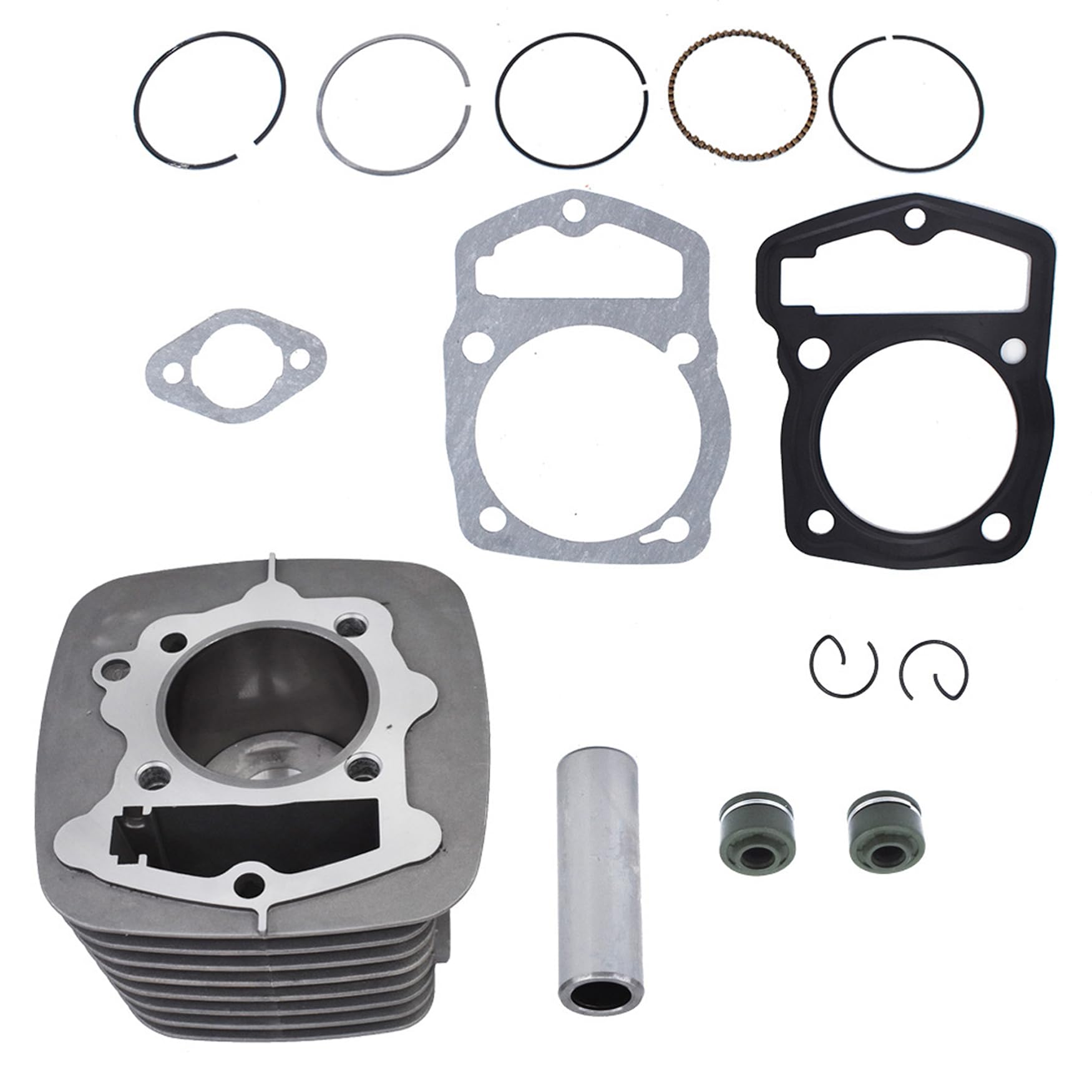 Amazon.com: WFLNHB Cylinder Kit 223CM3 Piston 65.5mm Rings Gaskets