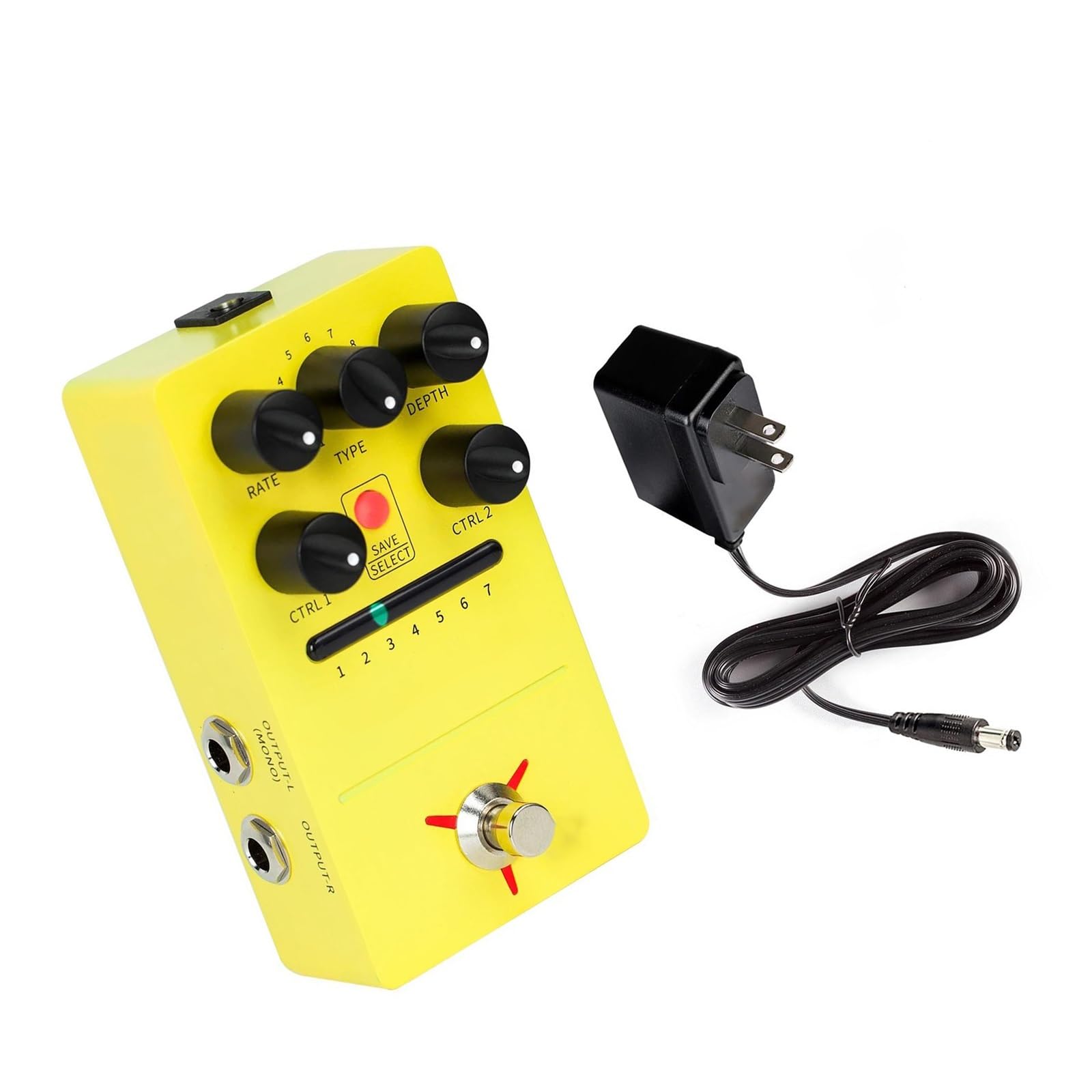 Efekty Do Gitary Elektrycznej Profesjonalny Pedał Strojenia Stereofoniczny Cyfrowy Efektor Gitarowy True Bypass(3)