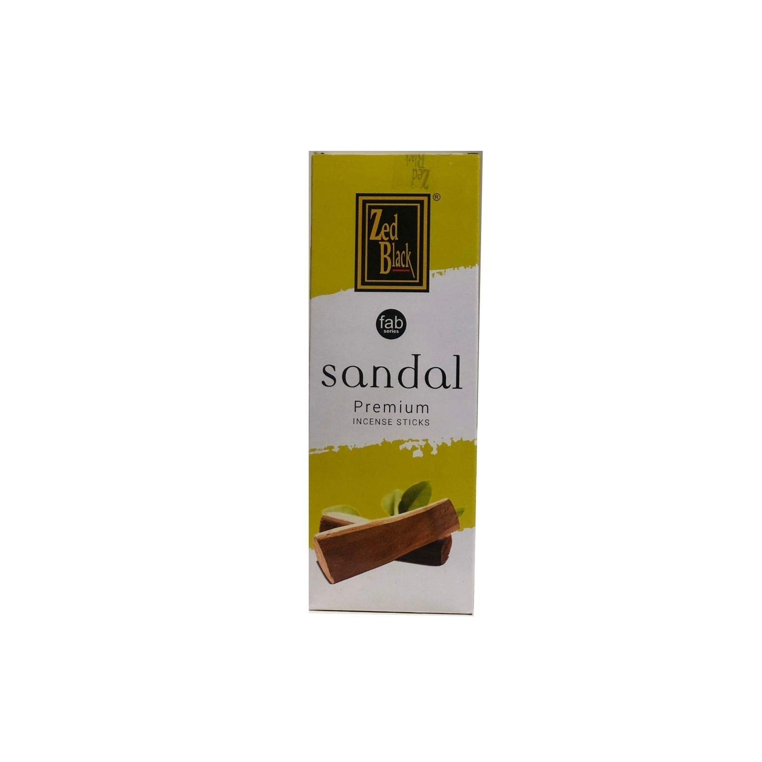 ZED BLACK Sandal Premium Incense Sticks, 20 Packets of 20 Sticks Each