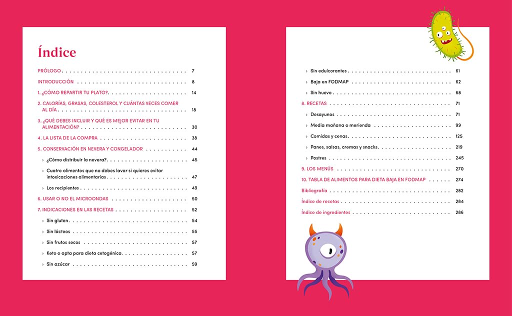 Las recetas de Blanca: Todo se cocina en el intestino (Cocina saludable)