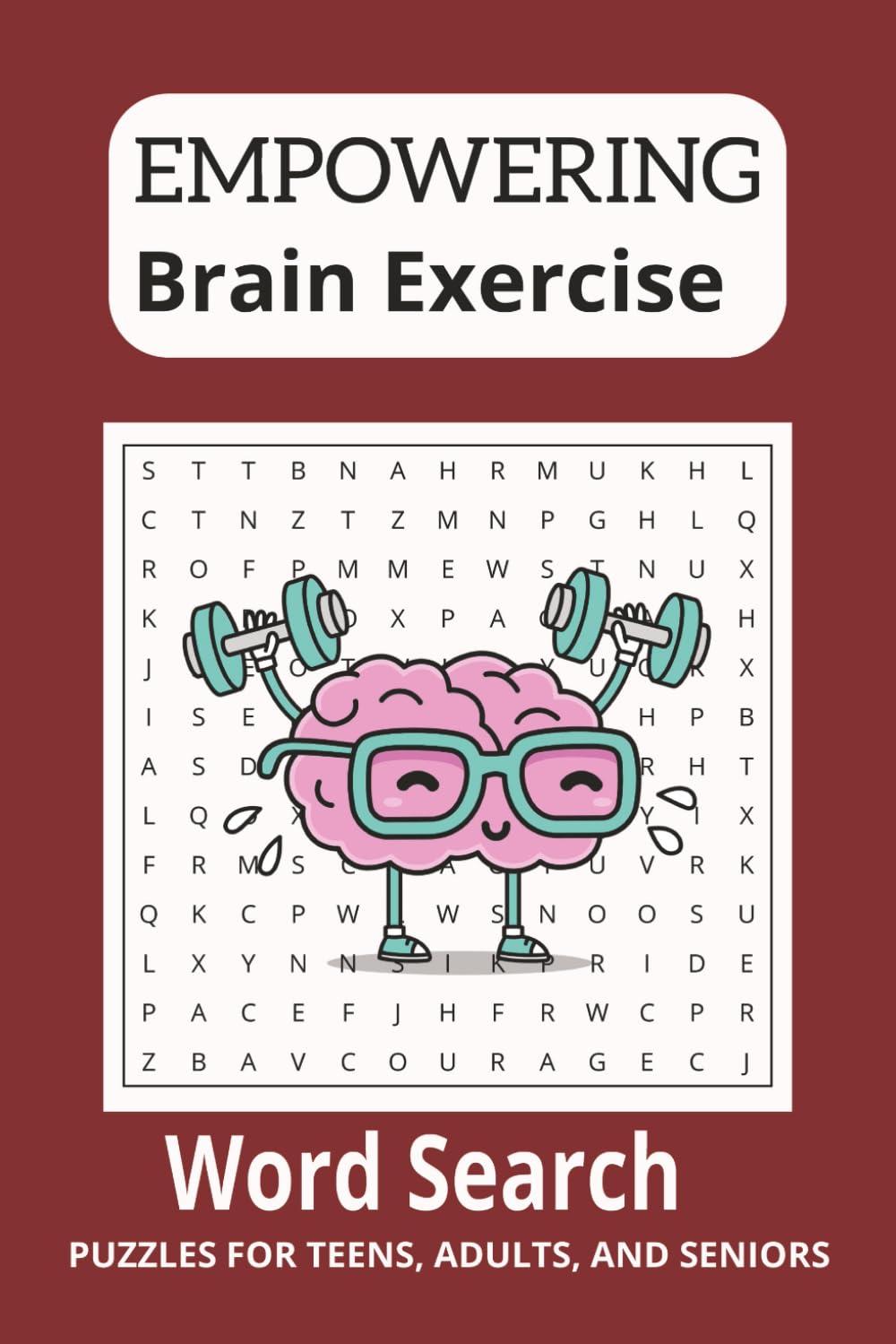 Empowering Word Search Puzzle Book: Brain Games for Teens, Adults, and Seniors: Word Search with Easy-to-Read Print about Empowering Words, ... | 50+ Puzzles.. Gift for vacations, Holidays