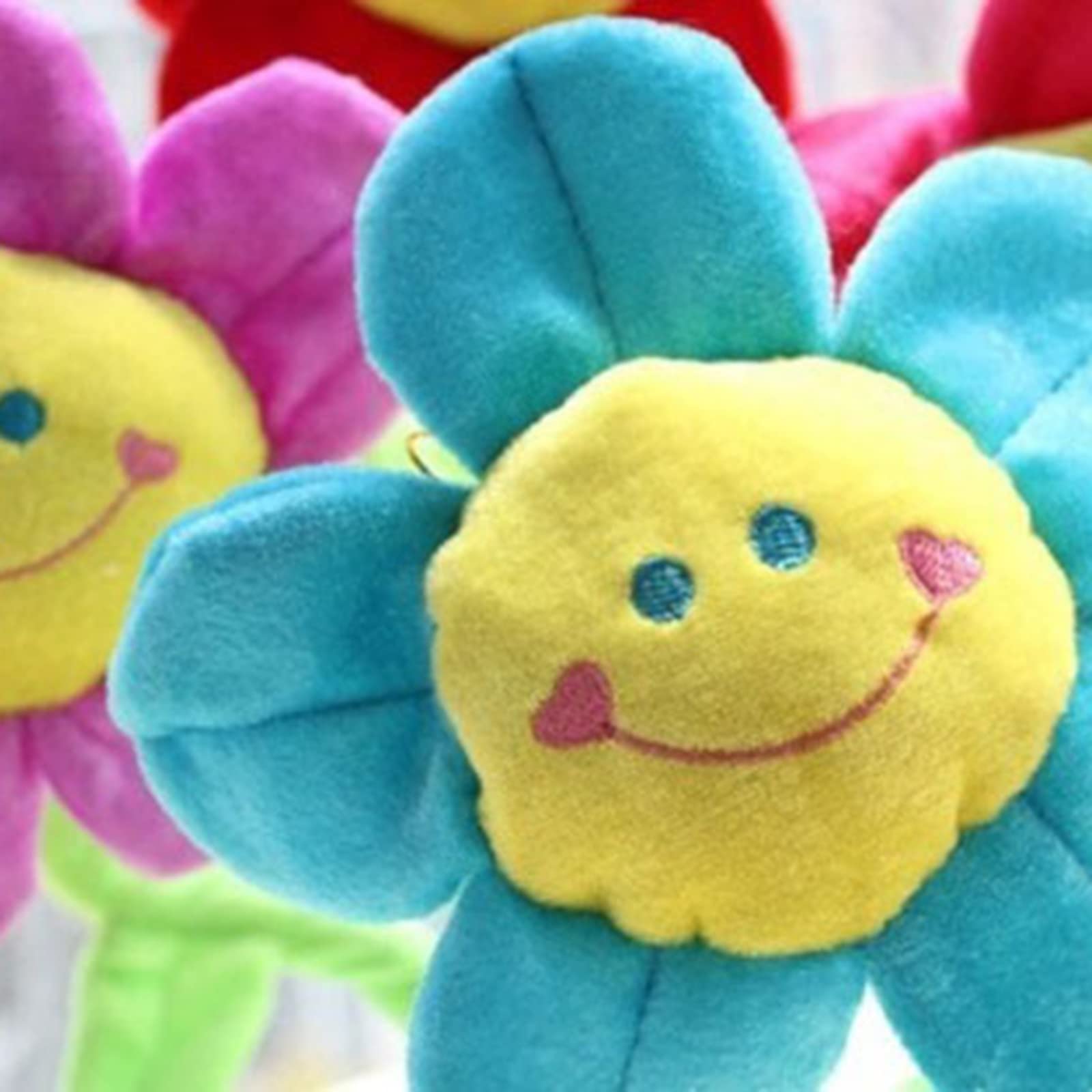 Amazon｜スマイルフラワー ぬいぐるみ花束 偽花 ブーケ 枯れない花 花