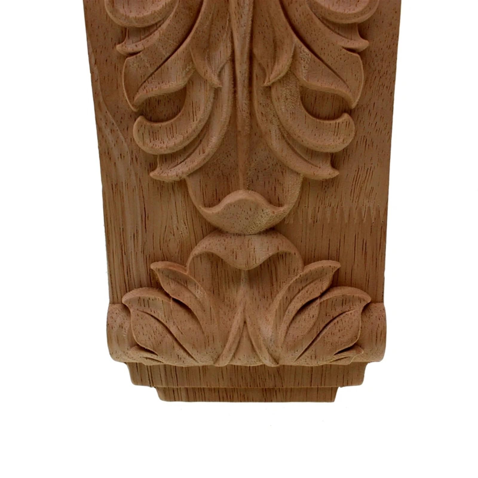 Drewniane rzeźbione nogi do mebli, Wooden Carved Furniture Legs Applique Multiple Sizes(18x8cm/71x3.1inch)