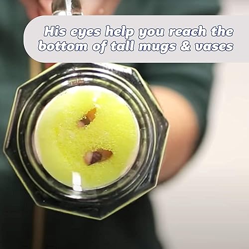 Miniatura 5 de Scrub Daddy Esponja  Aroma fresco de limón  Esponja multiusos para platos sin arañazos  Sin BPA y fabricada con espuma de polímero  Esponja de