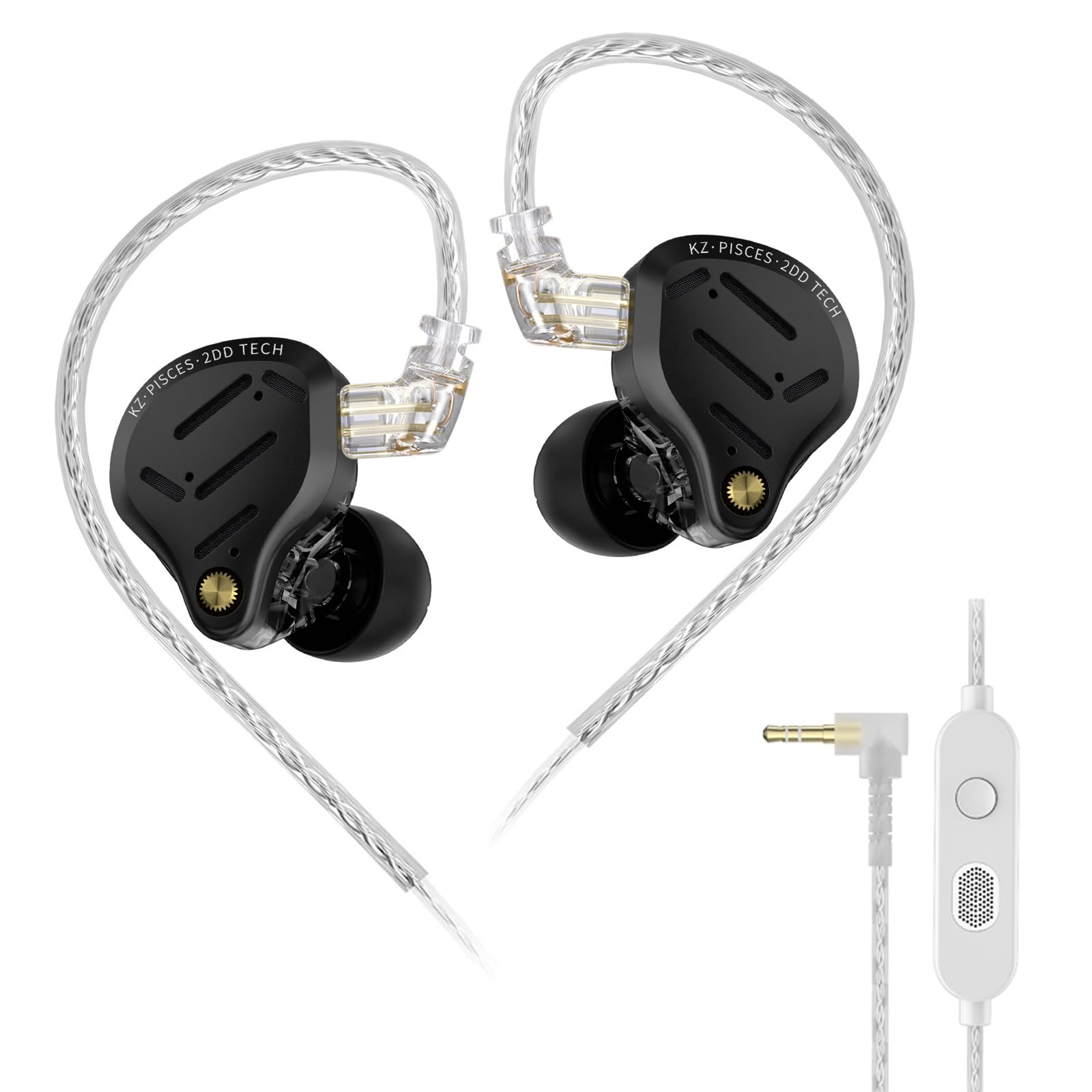 Amazon.com: KZ Pisces in-Ear Monitors Headphones, Dual Dynamic