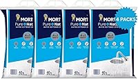 Morton Salt 4-Pack Water Softener Salt Crystals 40lb Bags - Natural High-Purity for Softer Skin, Less Buildup, Spot-Free Cleaning (160lb Total)