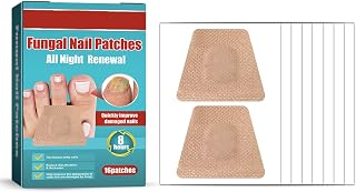 Fungal Nail Treatment Patches - Fungal Nail Renewal Nighttime Nail Patches, Anti Fungus Repair Patches, Toe Nail Patches for Gently Effectively Nail Care Restores Healthy Nails(1 Box 16pcs)