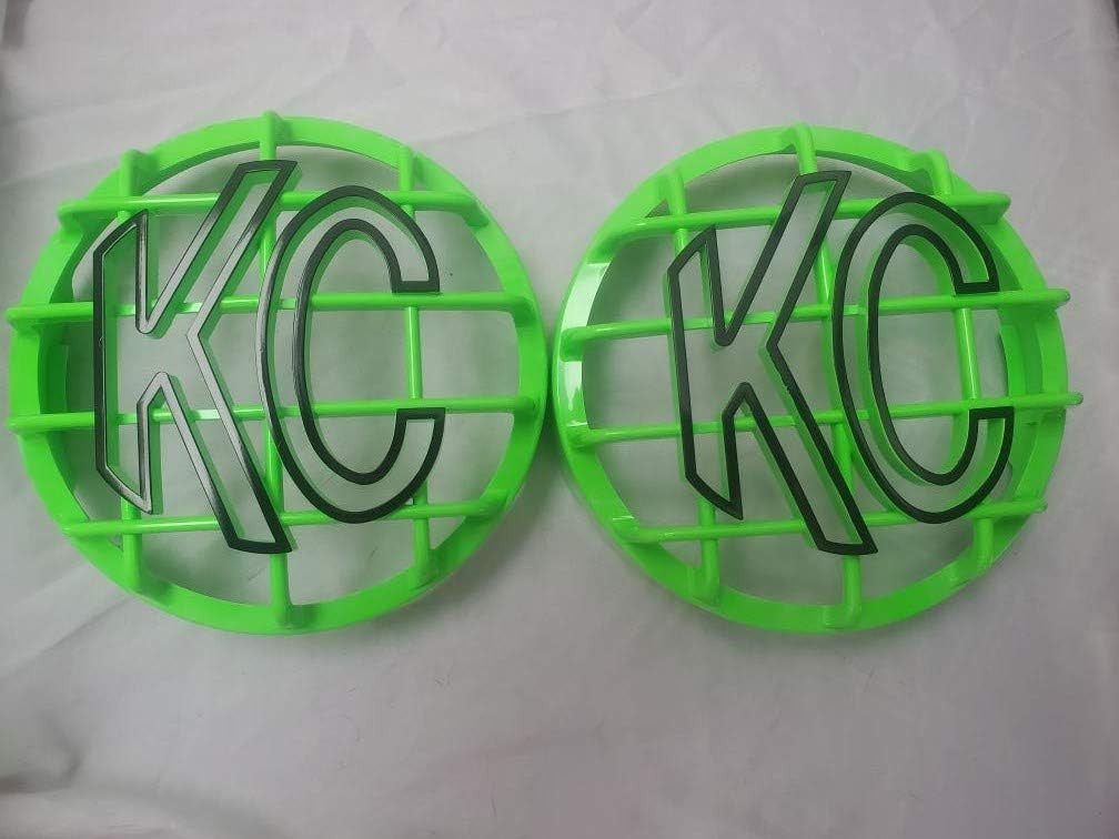 KC HiLiTES 6" Grill Guards KC Light Covers, Solid Orange