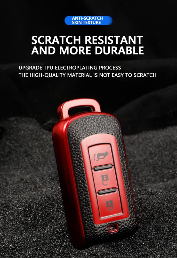 Étui à Clé à Distance En Silicone Pour Mitsubishi, L200, ASX, Outlander, Eclipse Cross, Pajero Dehors Lancer, Fob Shell Cover, Skin Jacket Sleeve