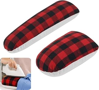 2 Pack Tailor’s Ham & Seam Roll Set for Pressing – Tailors Ham for Ironing Sewing, Shaping Curved HIPS, Sleeves & Seams, Heat-Resistant Pressing Tools for Dressmaking & Quilting