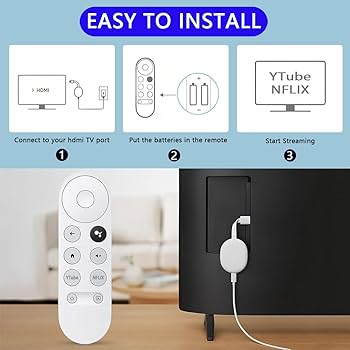 mona　chromecast Google Chromecast Streaming Device with HDMI Cable for TV