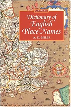 Paperback A dictionary of English place names Book