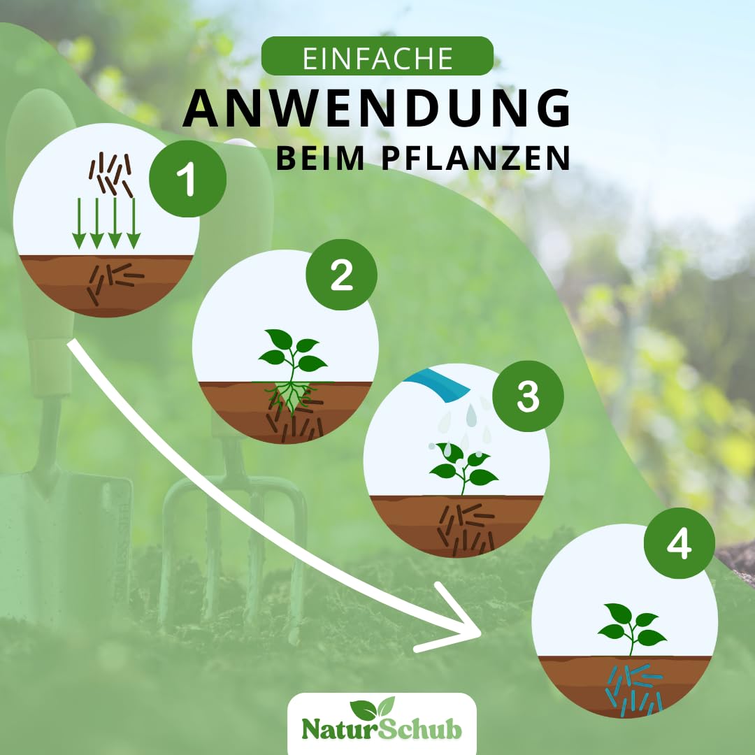 NaturSchub Bio-Pfirsichbaum-Dnger 850 g : Amazon.de: Garten