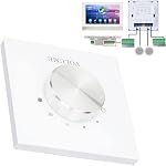 Speaker Volume Controller, Smart Home Volume Controller Easy Wiring 5 Levels Volume Adjustment Button for Speaker