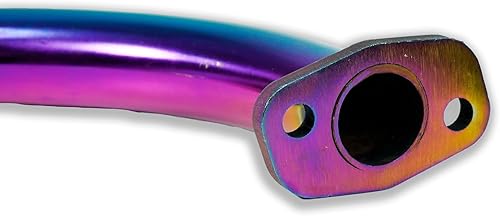 Miniatura 4 de JMCHstore Kit de tubo de escape para Monster Mega Moto MMB80 MMB105, Coleman RB100 105cc, Motovox MBX10 Baja DB30 97cc Orxyearth Dirt Kids Mini Bike