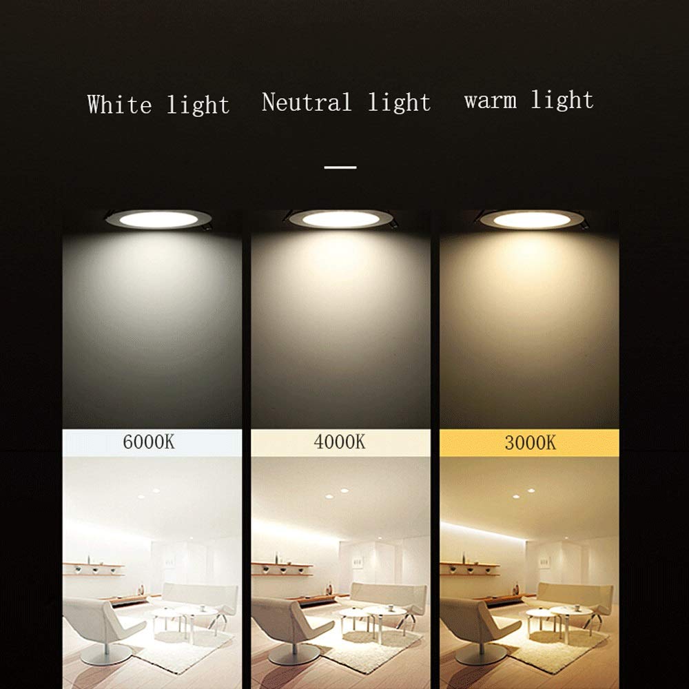 Wbudowana lampa typu Downlight LED Elephant Nose 3000K 4000K 5700K Ciepły, zimny biały Oświetlenie sufitowe do mycia ścian Inżynieria wewnętrzna Lampa sufitowa AC85-265V do łazienki Kuchnia Ciekawe