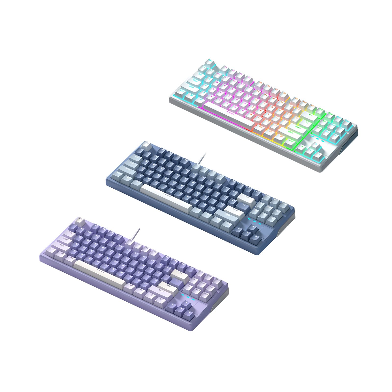 Amazon | メカニカルキーボード ホットスワップ 87キー ゲーミング 