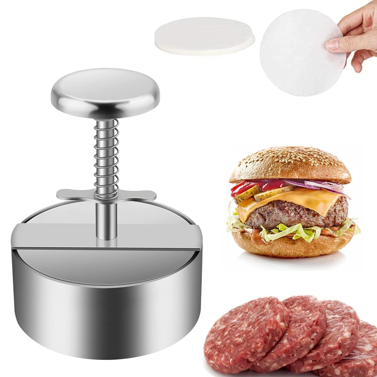 ミートプレス　ハンバーガー　業務用 楽天市場】【送料無料】ミートプレス 業務用 ハンバーガー
