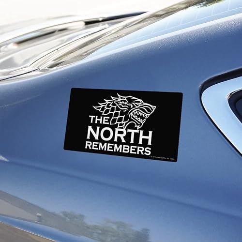 Miniatura 5 de GRAPHICS & MORE Juego de Tronos The North Remembers - Adhesivo para ventana de coche