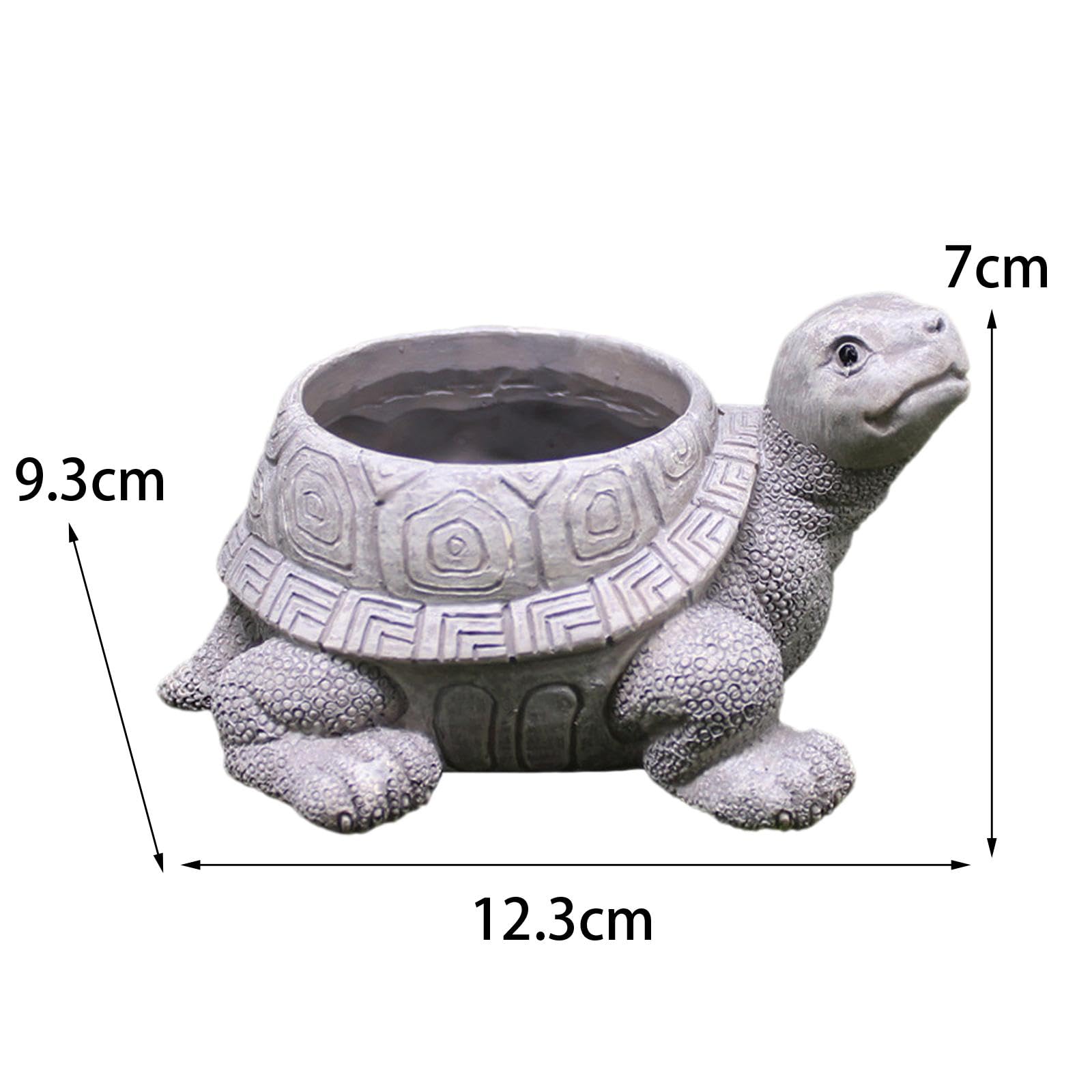 亀図　深鉢　小壺　MA876 亀の水槽 カメ 水槽 飼育ケース ボックス タートルタンク