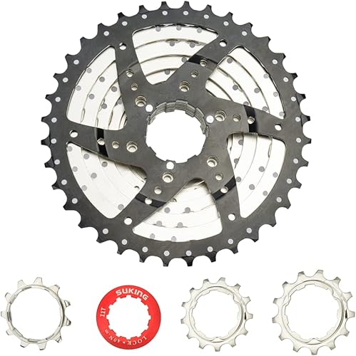 Miniatura 7 de CYSKY Casete de 11 velocidades 11-25T11-28T11-32T11-36T11-40T11-42T11-46T11-50T Compatible con ShimanoSunraceSram Bike Freewheel, apto para