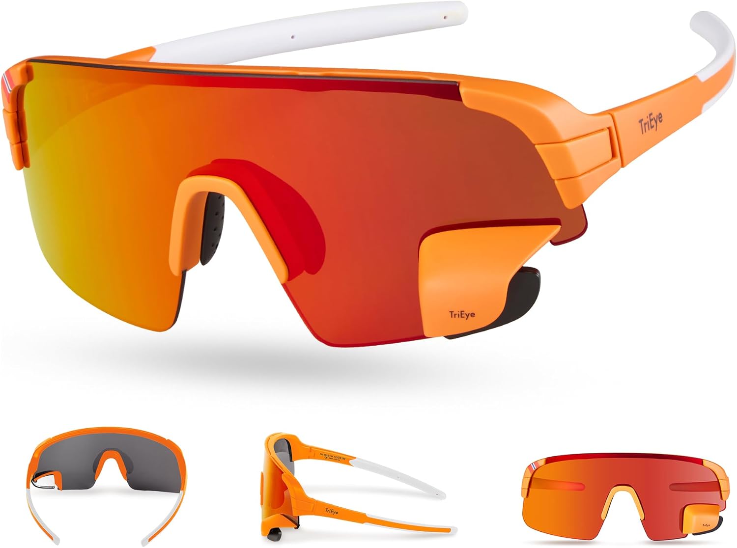 Cycling Glasses with Rear-view Mirror Sports Kuwait Ubuy