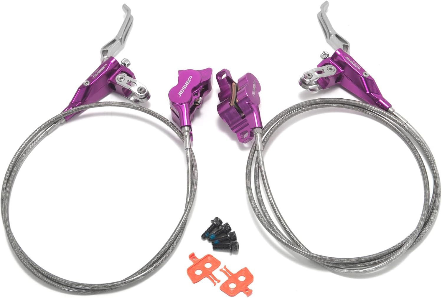 TOFR Front Rear Brakes Kits for Talaria XXX for Talaria Sting MX3 /R MX4 for Surron Light Bee X for Segway X160 X260 /79Bike Falcon M/E Ride Pro-SS